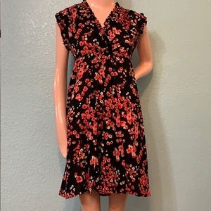 Flirty floral dress